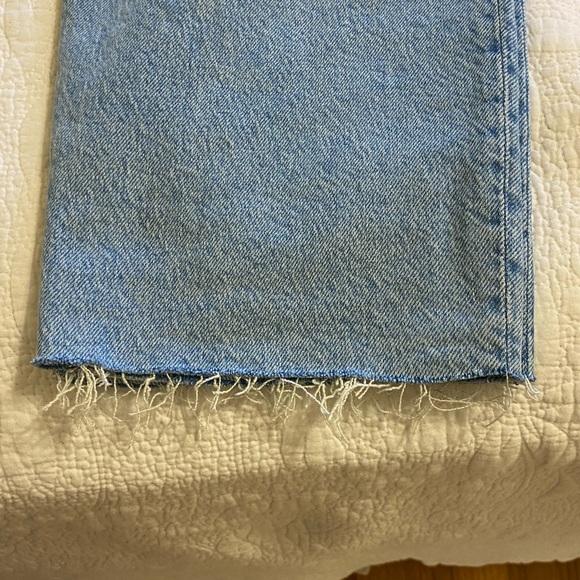 NWT Boyish by Her Tommy Stretch High Rise Straight Jeans Sliding Doors 31 - Picture 8 of 16